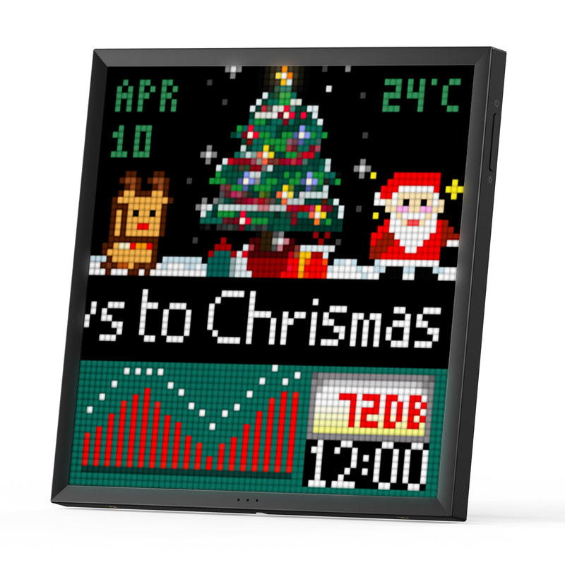 Pixel Art Digital Picture Frame With 32x32 Led Display App Control