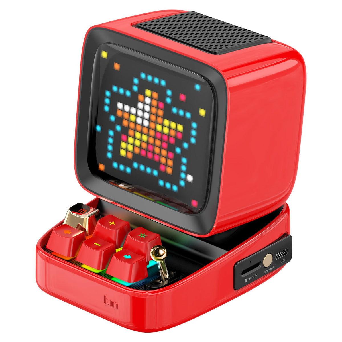 Ditoo Pixel art Bluetooth Speaker Alarm Clock DIY Display